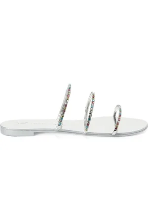 Giuseppe Zanotti Sandalias Dark Colorful con apliques de cristal