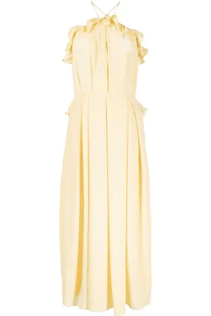 Bambah Vestido midi con volantes