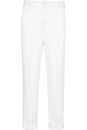 Balmain Pantalones de vestir con monograma