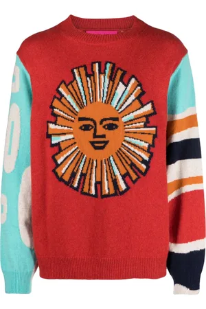 THE ELDER STATESMAN Jersey con motivo de sol