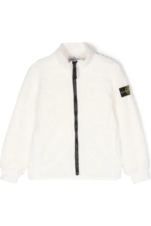 Stone Island Chaqueta con parche Compass