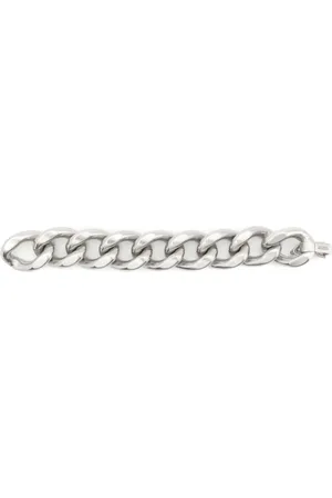Isabel Marant Pulsera Links con logo grabado