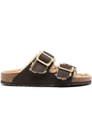 Birkenstock Sandalias Arizona con forro de pelo