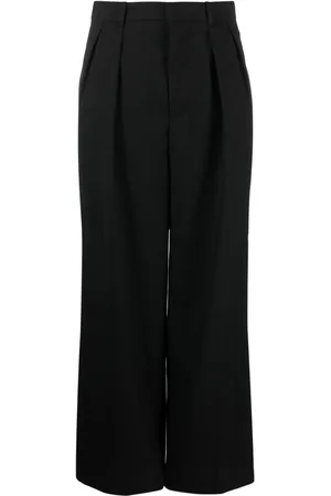 WARDROBE.NYC Pantalones anchos de talle bajo