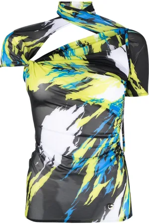 COPERNI Vestido con estampado gráfico