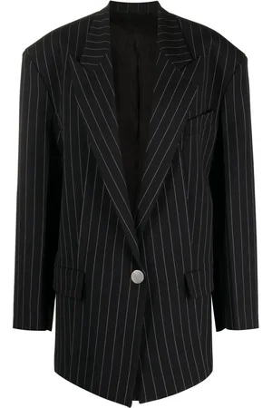 The Attico Blazer Glen a rayas diplomáticas