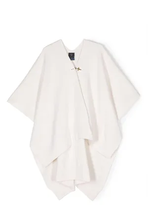 FAY Poncho de punto fino