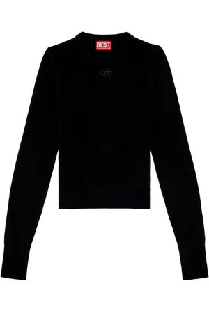 Diesel Jersey con placa del logo
