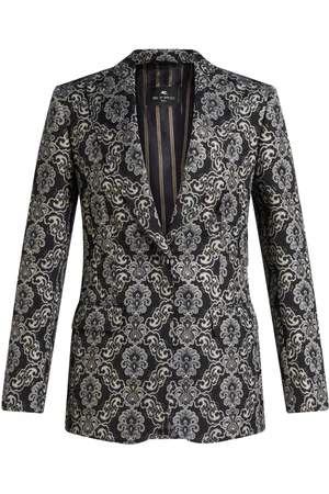 Etro Blazer con motivo gráfico en jacquard