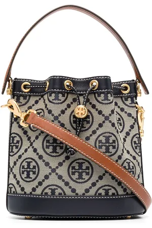 Tory Burch Bolso bombonera con monograma T