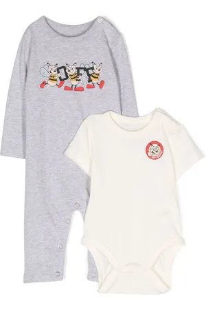OFF-WHITE Pelele con logo estampado
