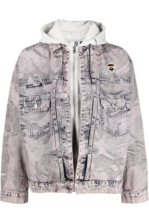 A Bathing Ape Chaqueta vaquera a capas