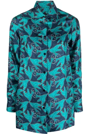Botter Camisa con motivo de pez