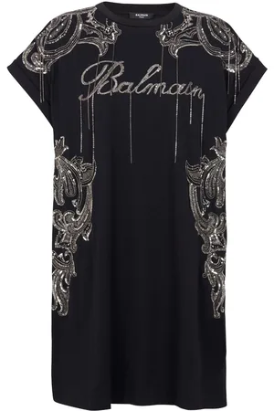 Balmain Vestido corto Signature