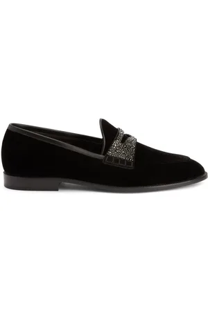 Giuseppe Zanotti Mocasines Ermy con detalles de strass