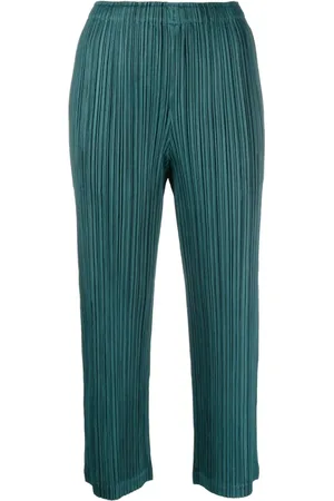 PLEATS PLEASE ISSEY MIYAKE Pantalones capri plisados
