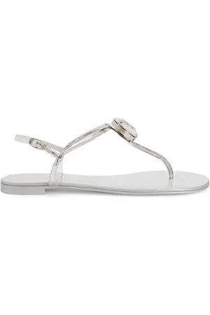 Giuseppe Zanotti Sandalias Anthonia con efecto metalizado