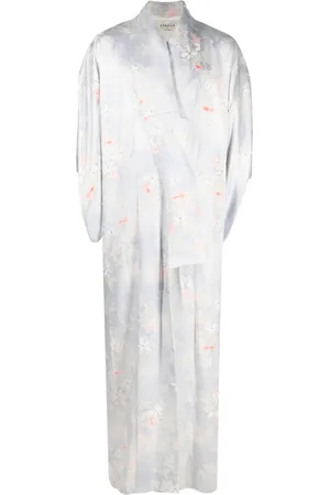 A.N.G.E.L.O. Vintage Cult Vestido con motivo floral en jacquard