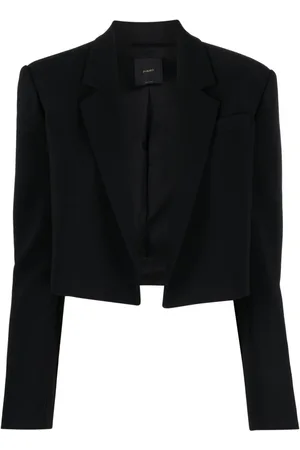 Pinko Blazer corto con solapas de muesca