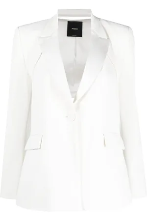 Pinko Blazer con solapas de pico