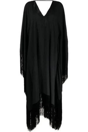 ‎Taller Marmo‎ Vestido largo con borde bordado