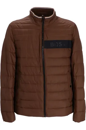 HUGO BOSS Chaqueta corta con cuello en V