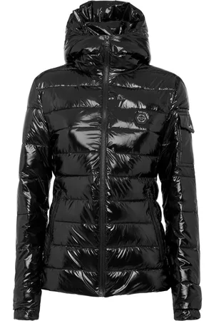 Philipp Plein Plumífero con placa del logo