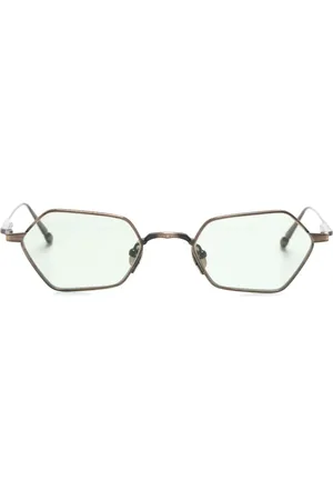 MATSUDA Gafas de sol con montura geométrica