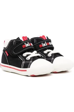 Miki House Zapatillas con logo bordado