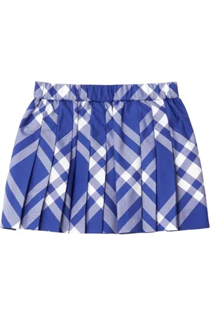 Burberry Falda Knight a cuadros