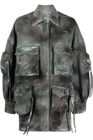 The Attico Chaqueta Fern vaquera