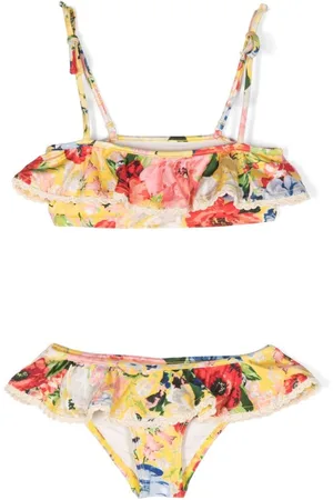ZIMMERMANN Bikini con estampado floral