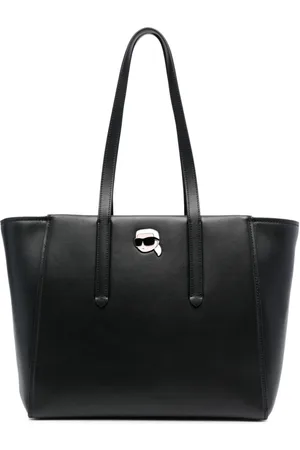 Karl Lagerfeld Bolso shopper de cuero Ikon Pin