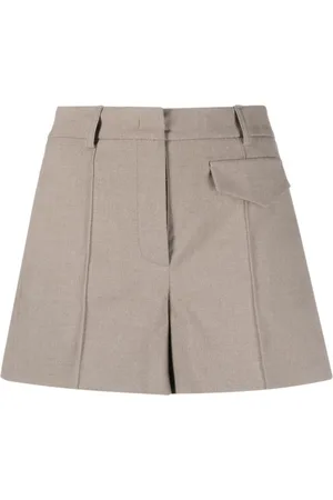 BLANCA Pantalones cortos Salicaria de talle medio