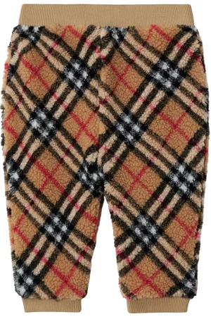 Burberry Pantalones con motivo Vintage Check