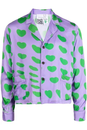 Natasha Zinko Camisa con corazón estampado