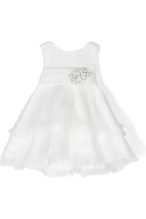 Mimilù Vestido con apliques florales