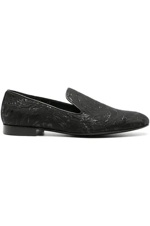 VERSACE Slippers con motivo Barocco en jacquard