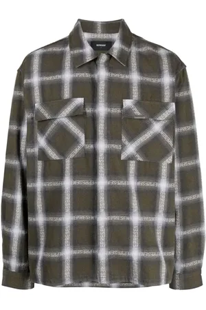 Represent Camisa a cuadros con logo