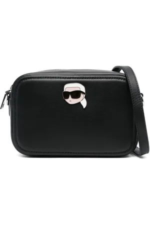 Karl Lagerfeld Bolso para cámara de cuero Ikon Pin