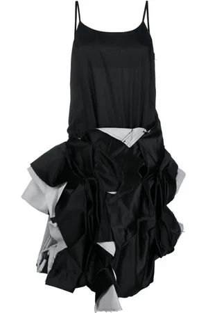 Comme des Garçons Vestido midi deconstruido