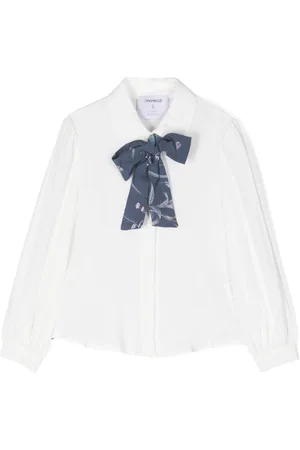 Simonetta Blusa con lazo en el cuello