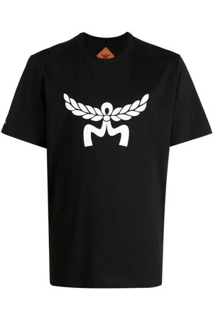 MCM Camiseta Laurel con logo estampado
