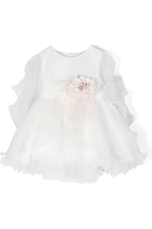 Mimilù Vestido con apliques florales