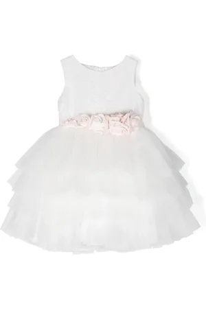 Mimilù Vestido con aplique floral