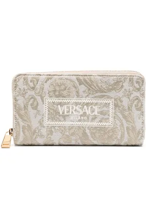 VERSACE Cartera con logo bordado
