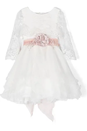 Mimilù Vestido con aplique floral