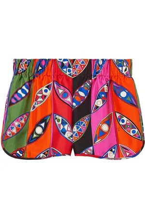 Puccini Pantalones cortos con estampado abstracto