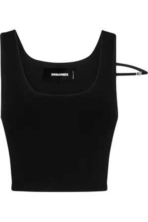 Dsquared2 Top con placa del logo