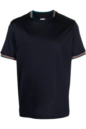 Paul Smith Camiseta con ribete de rayas